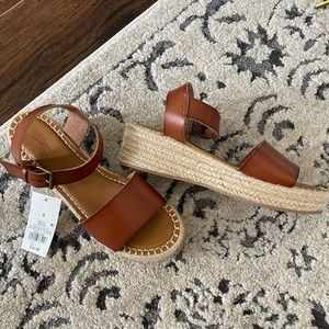 Brand new sandals